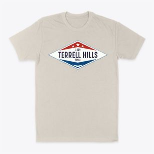Terrell Hills Texas Diamond Star Classic Dad T-Shirt