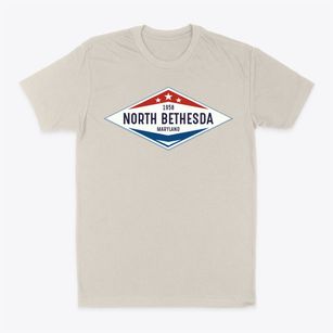 North Bethesda Maryland Diamond Star Classic Dad T-Shirt