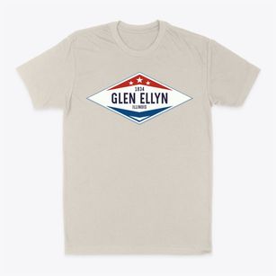 Glen Ellyn Illinois Diamond Star Classic Dad T-Shirt