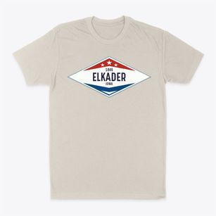 Elkader Iowa Diamond Star Classic Dad T-Shirt
