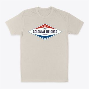 Colonial Heights Virginia Diamond Star Classic Dad T-Shirt