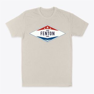 Fenton Iowa Diamond Star Classic Dad T-Shirt