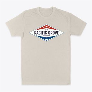 Pacific Grove California Diamond Star Classic Dad T-Shirt