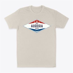 Aurora Kansas Diamond Star Classic Dad T-Shirt