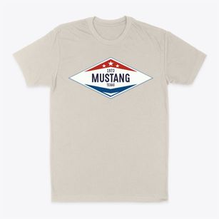 Mustang Texas Diamond Star Classic Dad T-Shirt