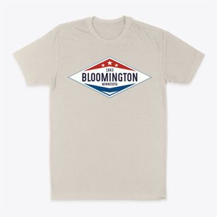 Bloomington Minnesota Diamond Star Classic Dad T-Shirt