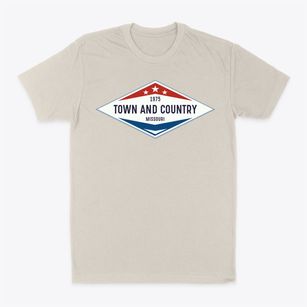 Town And Country Missouri Diamond Star Classic Dad T-Shirt