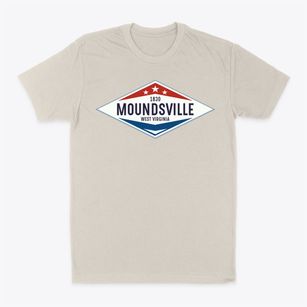Moundsville West Virginia Diamond Star Classic Dad T-Shirt
