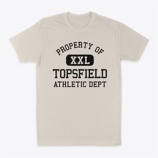 Topsfield Massachusetts Athletic Dept Classic Dad T-Shirt