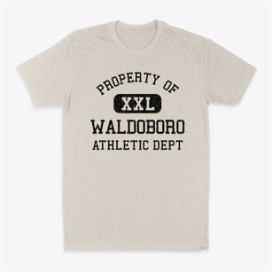 Waldoboro Maine Athletic Dept Classic Dad T-Shirt