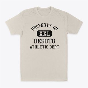 Desoto Texas Athletic Dept Classic Dad T-Shirt