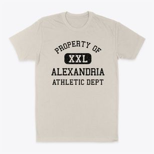 Alexandria New York Athletic Dept Classic Dad T-Shirt