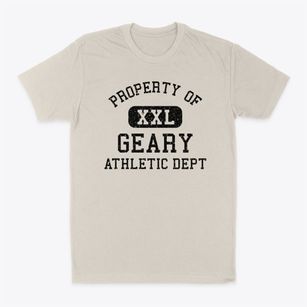 Geary Oklahoma Athletic Dept Classic Dad T-Shirt