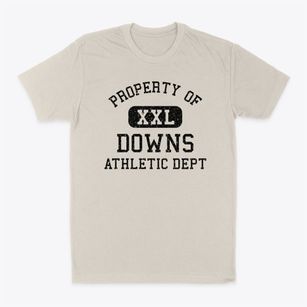 Downs Illinois Athletic Dept Classic Dad T-Shirt