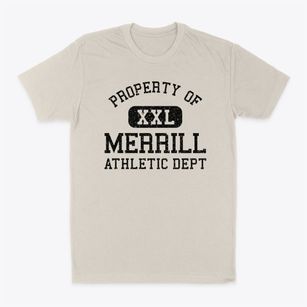 Merrill Oregon Athletic Dept Classic Dad T-Shirt