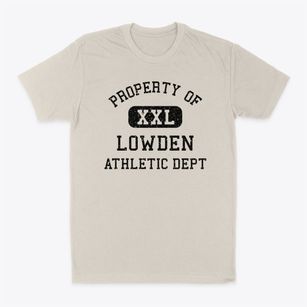 Lowden Iowa Athletic Dept Classic Dad T-Shirt
