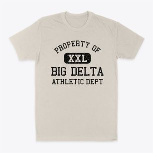 Big Delta Alaska Athletic Dept Classic Dad T-Shirt