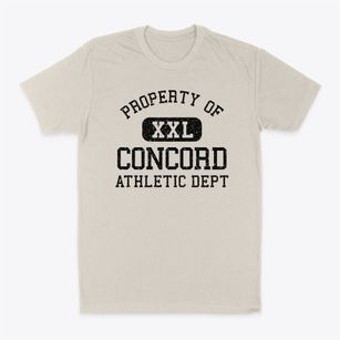 Concord North Carolina Athletic Dept Classic Dad T-Shirt