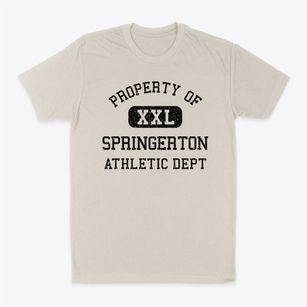 Springerton Illinois Athletic Dept Classic Dad T-Shirt