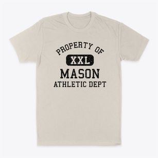 Mason Michigan Athletic Dept Classic Dad T-Shirt