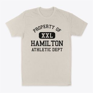 Hamilton Massachusetts Athletic Dept Classic Dad T-Shirt