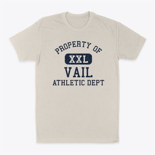 Vail Colorado Athletic Dept Classic Dad T-Shirt