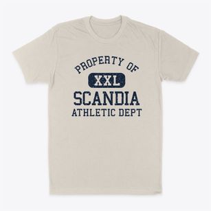Scandia Minnesota Athletic Dept Classic Dad T-Shirt