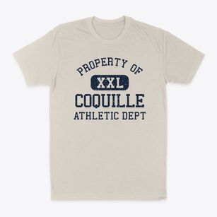 Coquille Oregon Athletic Dept Classic Dad T-Shirt