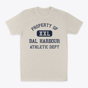 Bal Harbour Florida Athletic Dept Classic Dad T-Shirt