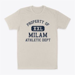 Milam Texas Athletic Dept Classic Dad T-Shirt
