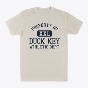 Duck Key Florida Athletic Dept Classic Dad T-Shirt