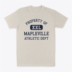 Mapleville Maryland Athletic Dept Classic Dad T-Shirt