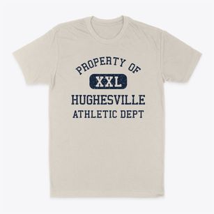 Hughesville Missouri Athletic Dept Classic Dad T-Shirt