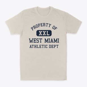 West Miami Florida Athletic Dept Classic Dad T-Shirt