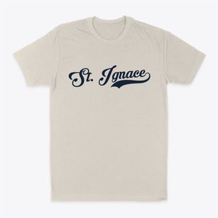 St. Ignace Michigan Vintage Team Classic Dad T-Shirt