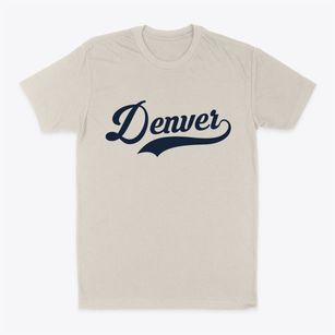 Denver North Carolina Vintage Team Classic Dad T-Shirt
