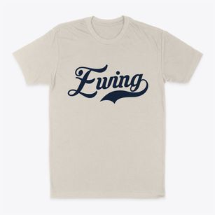 Ewing Nebraska Vintage Team Classic Dad T-Shirt