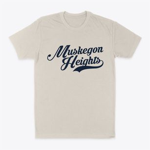 Muskegon Heights Michigan Vintage Team Classic Dad T-Shirt