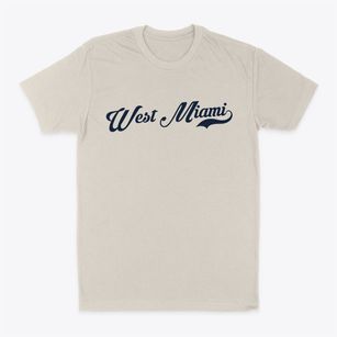 West Miami Florida Vintage Team Classic Dad T-Shirt