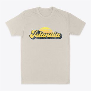 Islandia New York Sublime Sunset Classic Dad T-Shirt