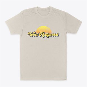 West Hollywood California Sublime Sunset Classic Dad T-Shirt
