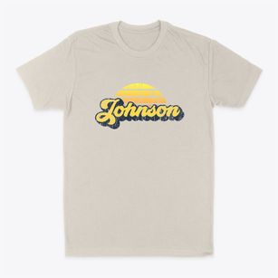 Johnson Nebraska Sublime Sunset Classic Dad T-Shirt