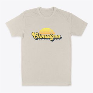 Okmulgee Oklahoma Sublime Sunset Classic Dad T-Shirt
