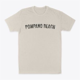 Pompano Beach Florida Timeless Retro Classic Dad T-Shirt