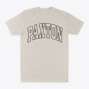 Paxton Massachusetts Trendy Block Classic Dad T-Shirt