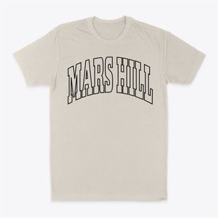Mars Hill North Carolina Trendy Block Classic Dad T-Shirt