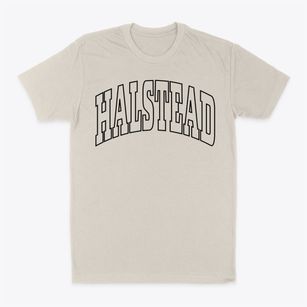 Halstead Kansas Trendy Block Classic Dad T-Shirt