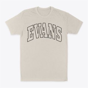 Evans Georgia Trendy Block Classic Dad T-Shirt