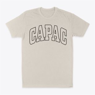 Capac Michigan Trendy Block Classic Dad T-Shirt