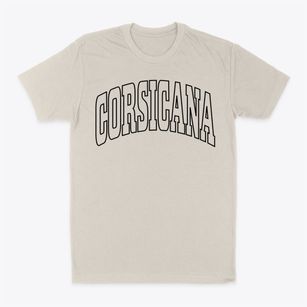 Corsicana Texas Trendy Block Classic Dad T-Shirt
